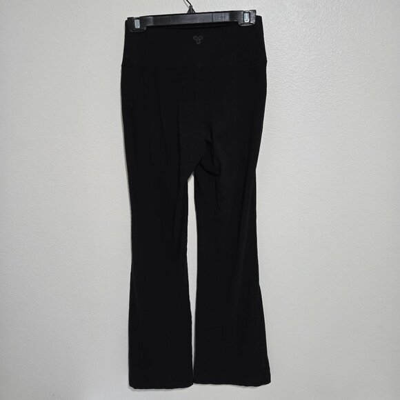 Aritzia TNA Atmosphere Split Hem Flared Pants in Black - Size medium - Picture 4 of 10